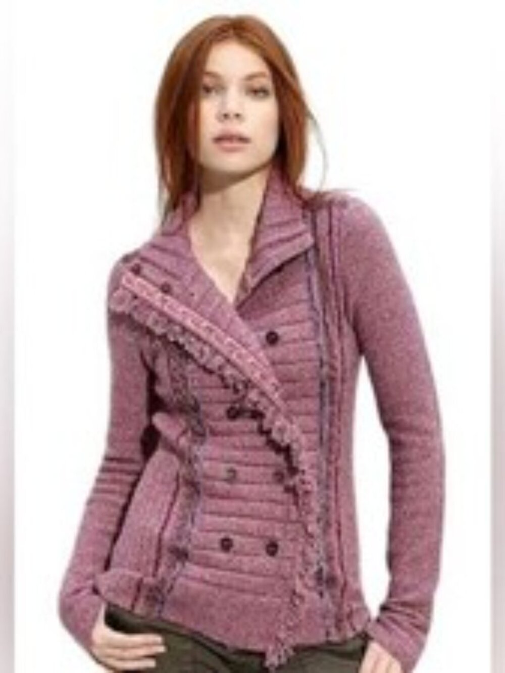 FREE PEOPLE Cuddle Bear Admiral Sweater Cardigan Size M